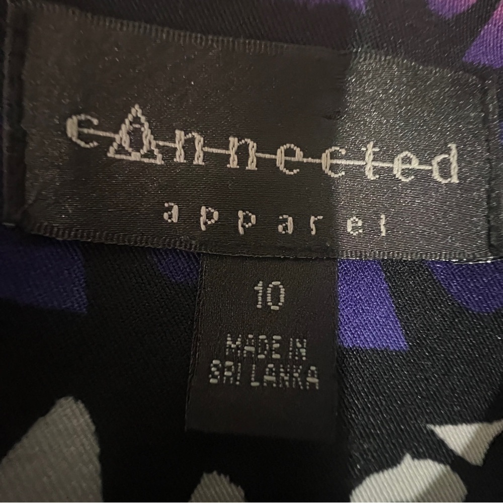 Connected Apparel sleeveless dress, Sz 10. Preowned. EUC. - Picture 4 of 6